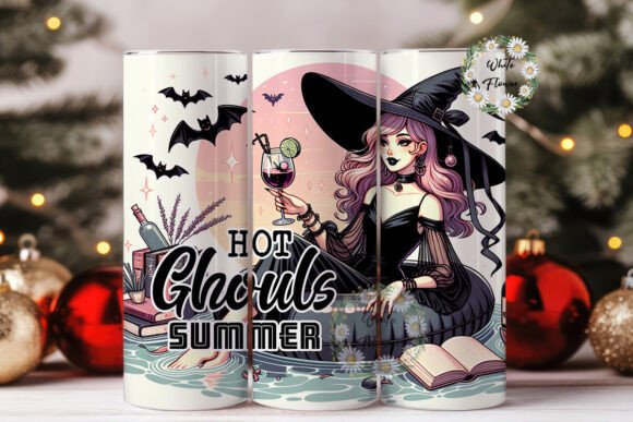 Hot Ghoul Summer Tumbler Wraps & Graphics